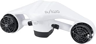 Asiwo Underwater Scooter, Sea Scooter Dual Motors with Action Camera Mount for Kids/Adults, Water Scooter 40M Waterproof for Scuba Diving Snorkeling Pool Sea Adventures