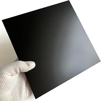 G10 Fiberglass Garolite 3D Printer Build Surface Plate Semi-Flexible Sheet 235mm/9.25"(Black Color),200/220/250/257/310/400mm Available