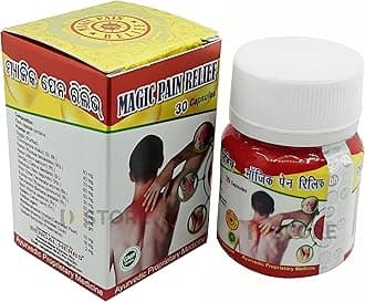 Magic Pain Relief 30 Capsules For Joint Pain (Pack of 4)