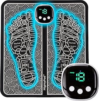 PLENO Foot Massager for Neuropathy Pain Relief: for Feet Masajeador De Pies, Foot Massager for Circulation and Pain Relief - 3 in 1 Leg Massager for Home or Office Use