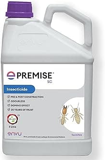 Premise Termite Control, Anti Termite Chemical For Construction | Termite Killer Chemical For Long Lasting Control | Pre & Post Construction Termite Killer| Deemak Killer | Pest Control (5 Litre)