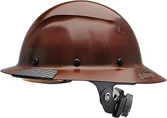 LIFT SAFETY Dax Fiber Resin Full Brim Safety Helmet/Hard Hat | 6 Point Suspension for Comfort & Impact Protection