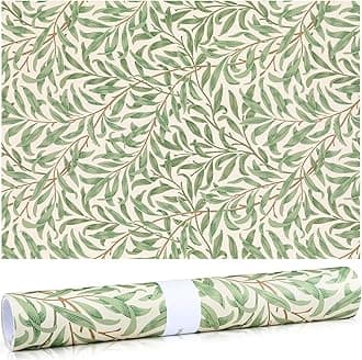 10 Sheets Drawer Liners for Dresser Scented Drawer Liners Non Adhesive Scented Paper for Fragrant Home Shelf Closet(Linen,Greenery)